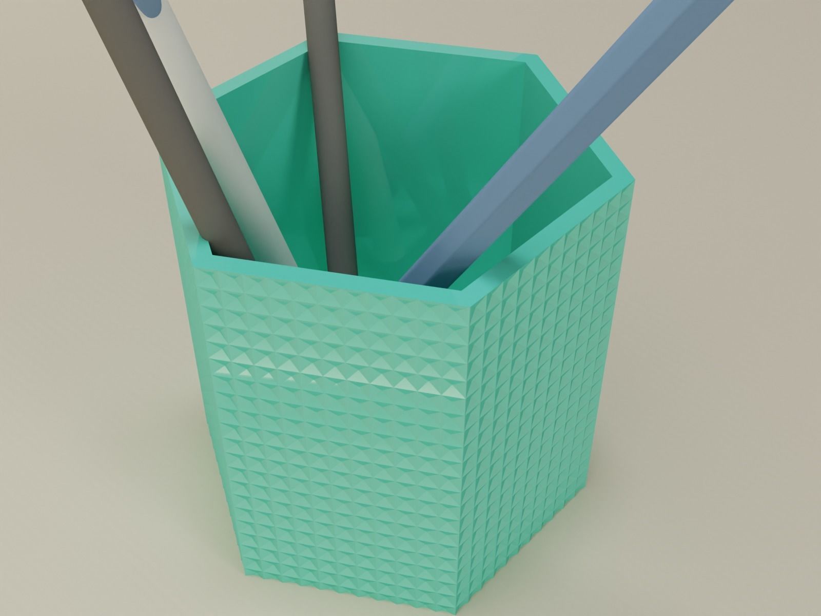 plant pot 46 F 3D print model_7