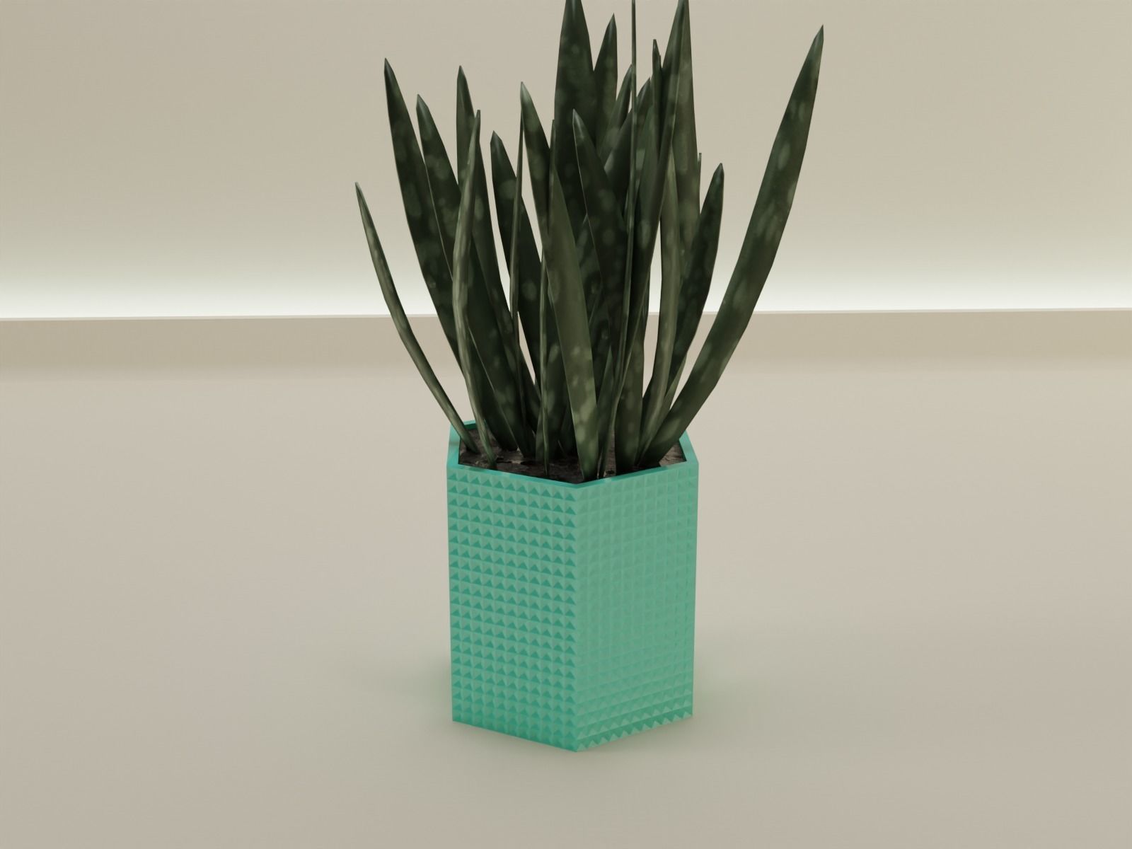 plant pot 46 F 3D print model_5