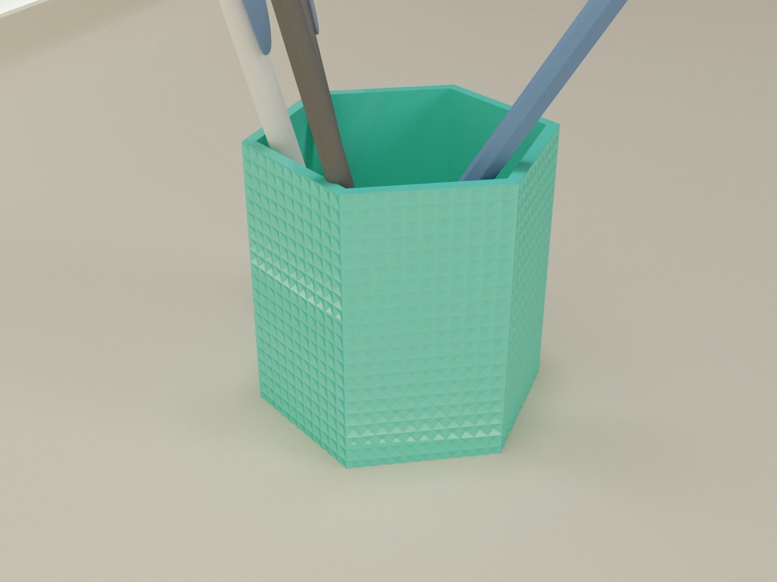 plant pot 46 F 3D print model_10