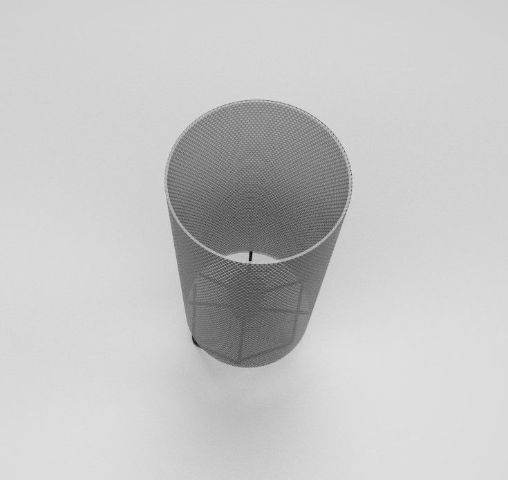 LAMP for AR and VR - PBR - GLB - GLTF - OBJ - FBX Low-poly 3D model_1