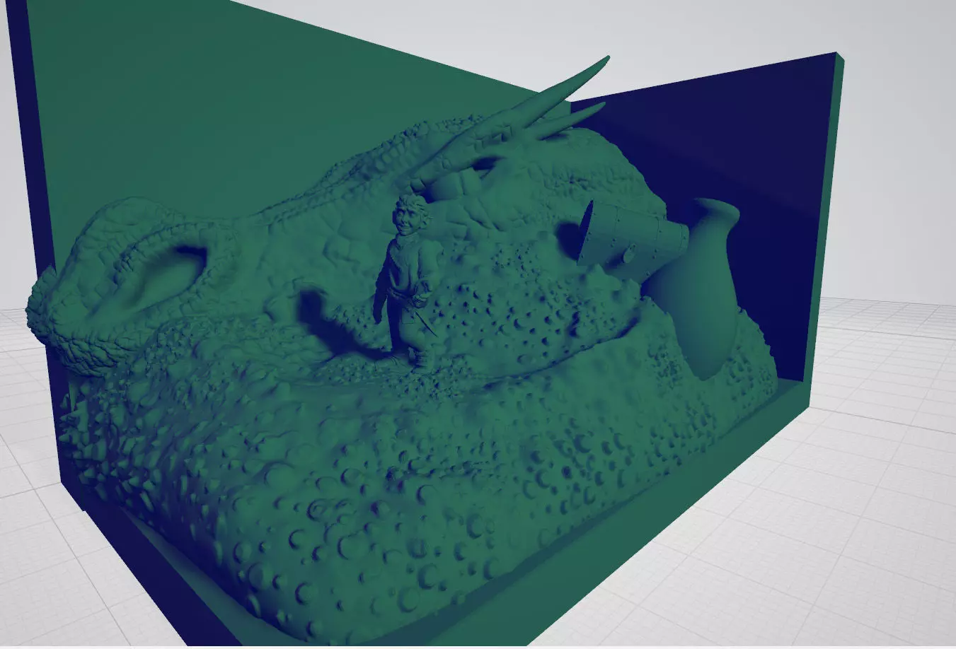 The Hobbit Diorama 3D print model_0