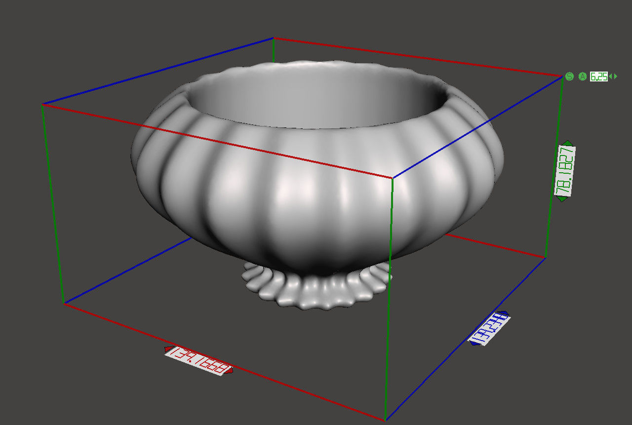 Lovely Geometric Succulent 3D Printing Planter  3D print model_4