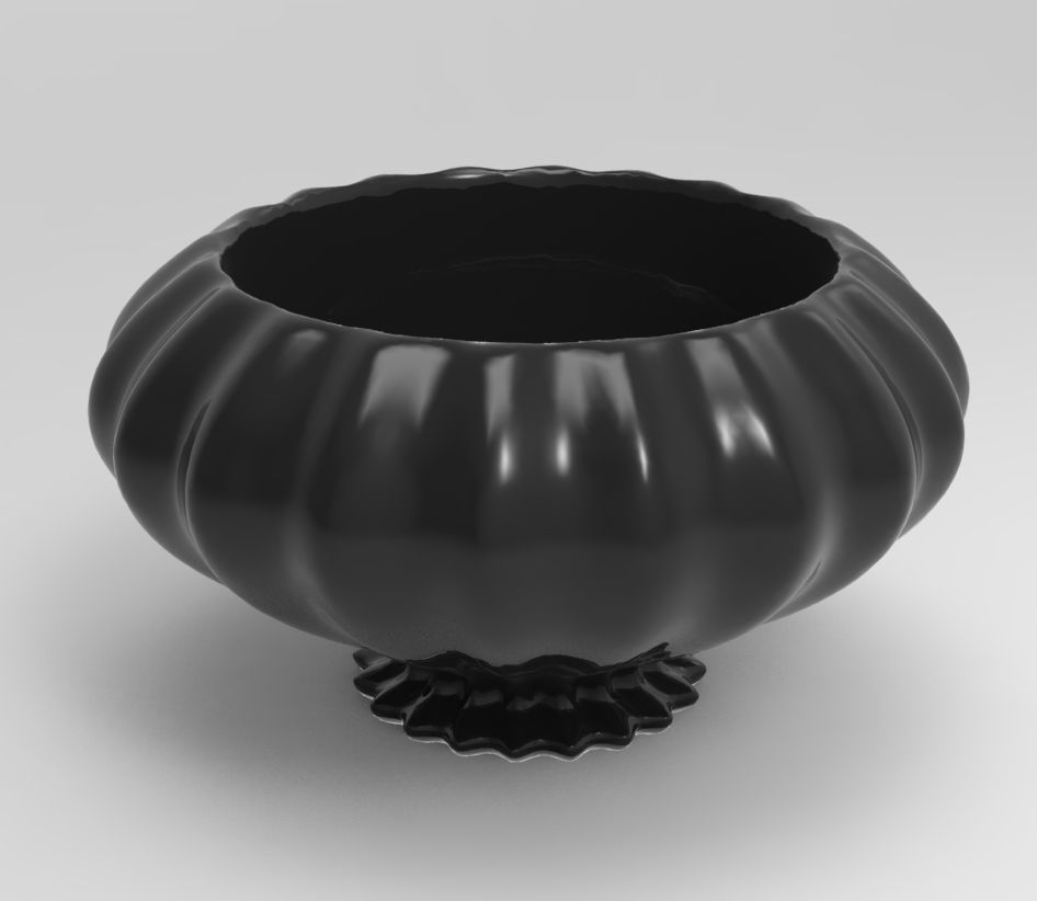 Lovely Geometric Succulent 3D Printing Planter  3D print model_1