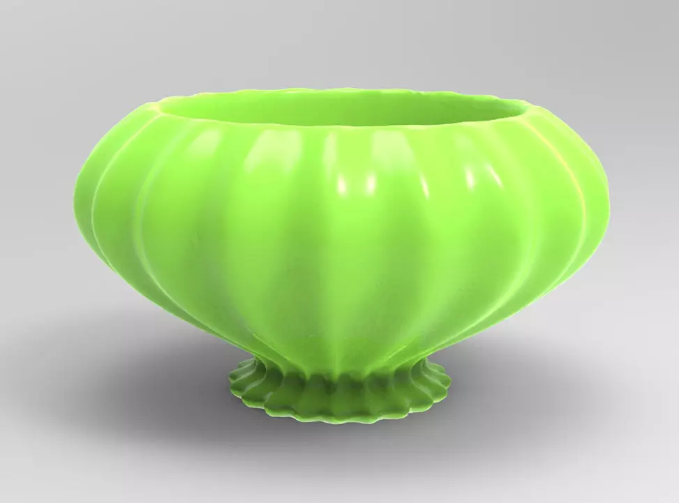 Lovely Geometric Succulent 3D Printing Planter  3D print model_0