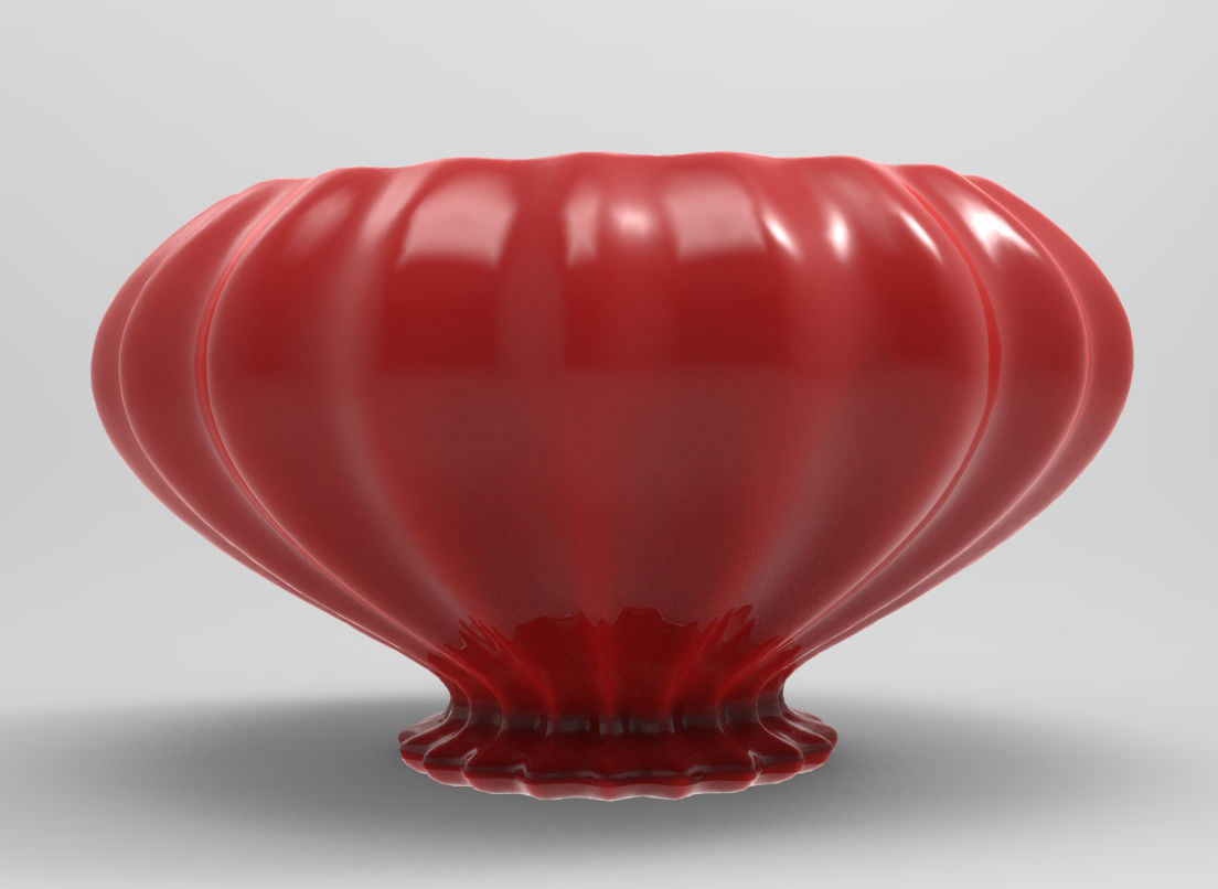 Lovely Geometric Succulent 3D Printing Planter  3D print model_2