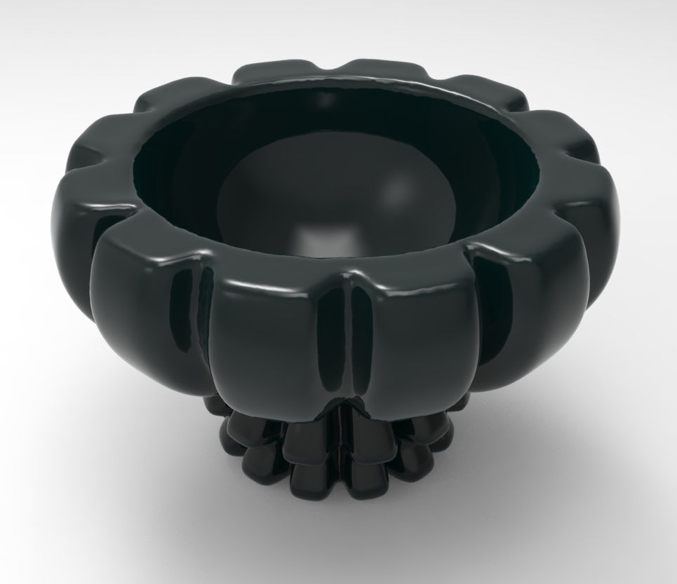 Great Geometric Houseplant 3D Printing Pot  3D print model_2