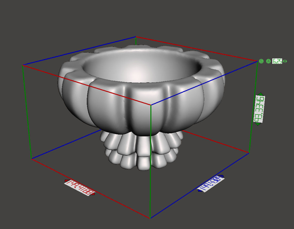 Great Geometric Houseplant 3D Printing Pot  3D print model_4