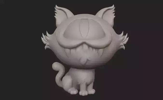 Monster Cat 3D Print