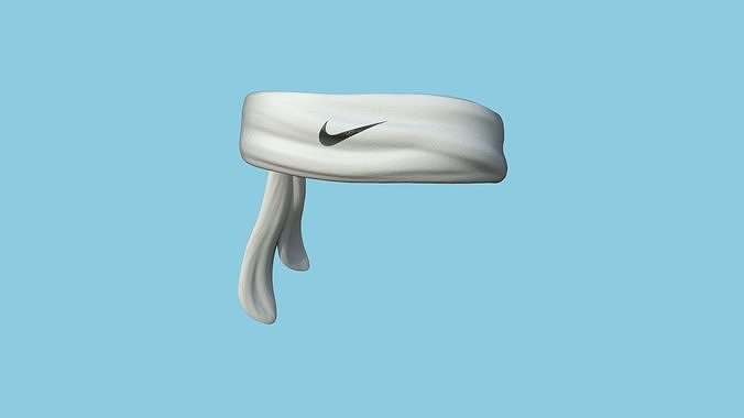 Nike Bandana - Sport Scarf - Character Design Low-poly 3D model