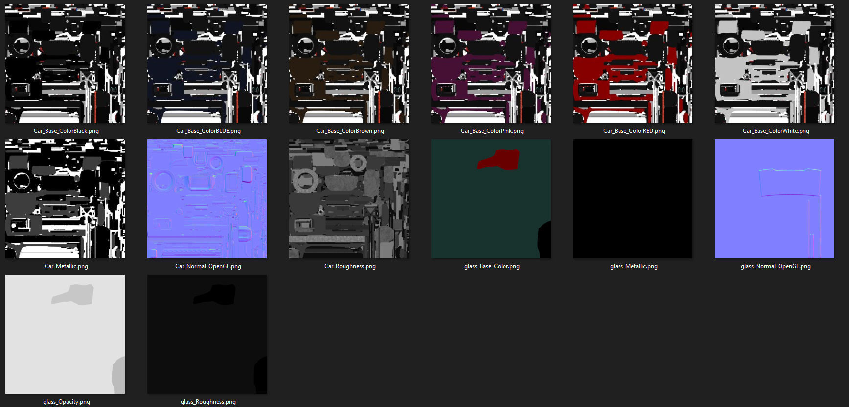  Volvo XC90 Lowpoly PBR   Low-poly 3D model_13