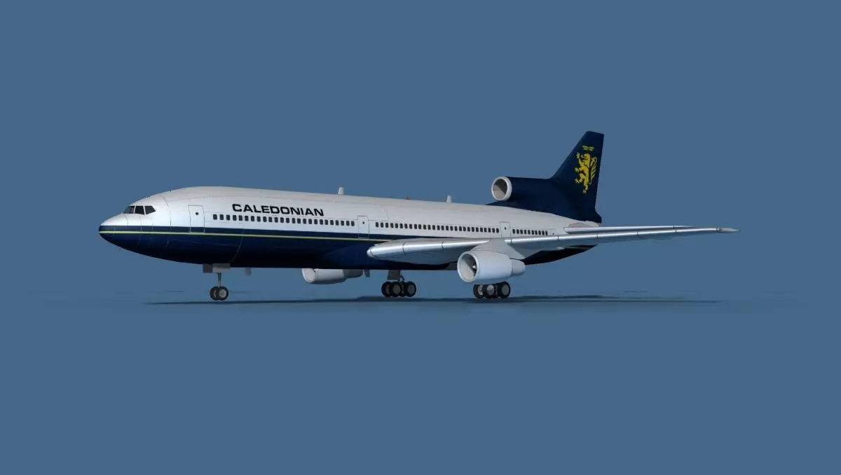 Lockheed L-1011-50 Caledonian 3D model_0