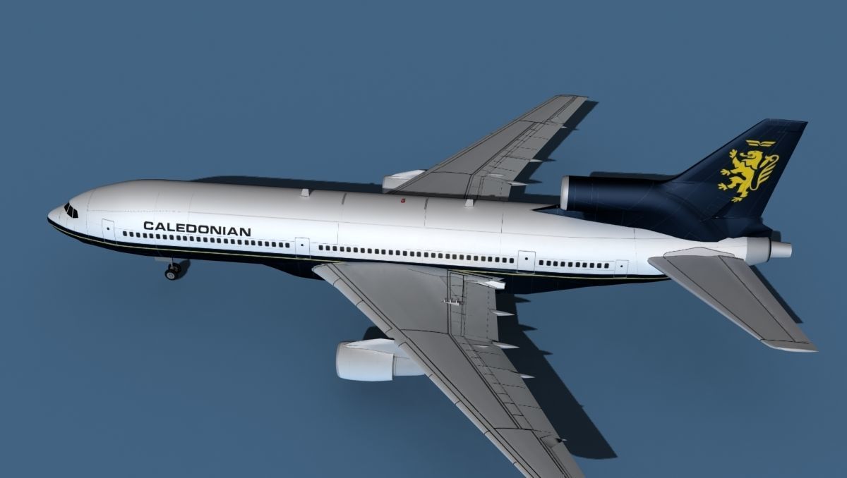 Lockheed L-1011-50 Caledonian 3D model_9