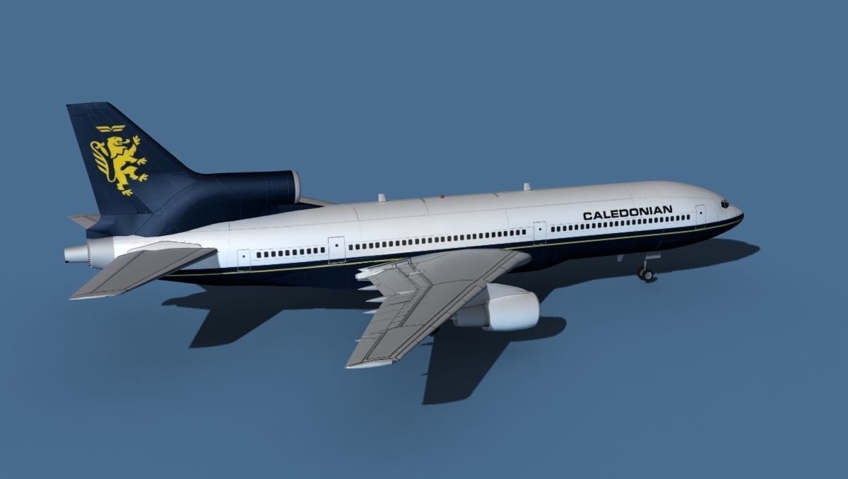 Lockheed L-1011-50 Caledonian 3D model_5