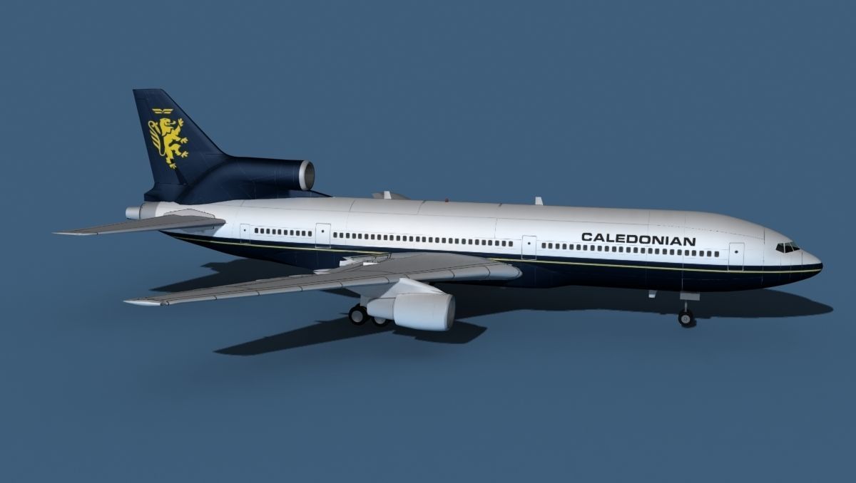 Lockheed L-1011-50 Caledonian 3D model_4
