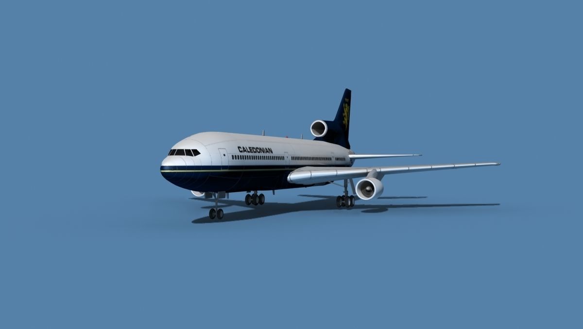 Lockheed L-1011-50 Caledonian 3D model_1