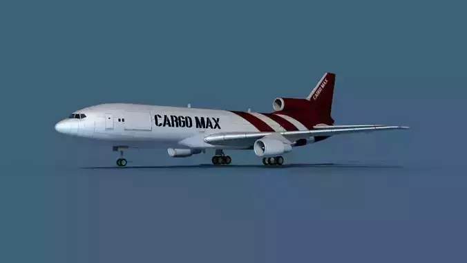 Lockheed L-1011-50 Cargo Max 3D model