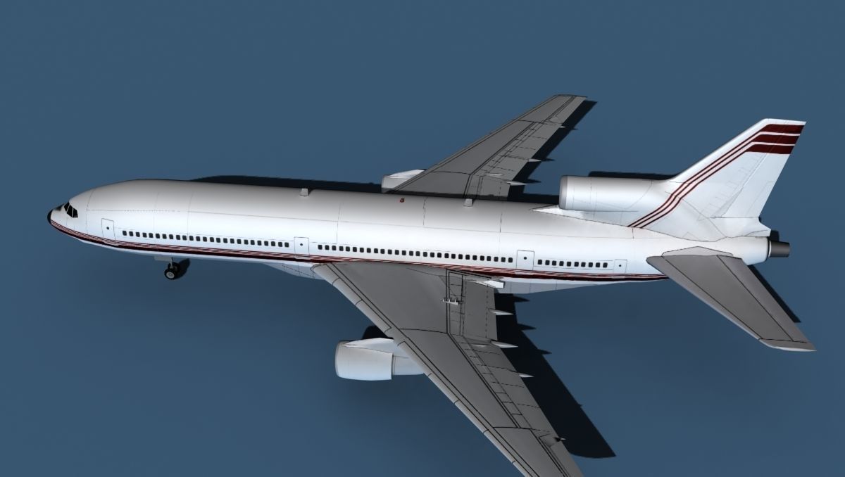 Lockheed L-1011-50 Corporate 1 3D model_9