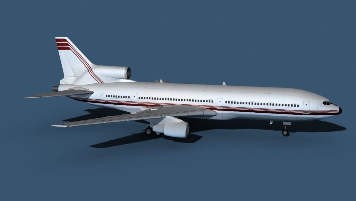 Lockheed L-1011-50 Corporate 1 3D model_4