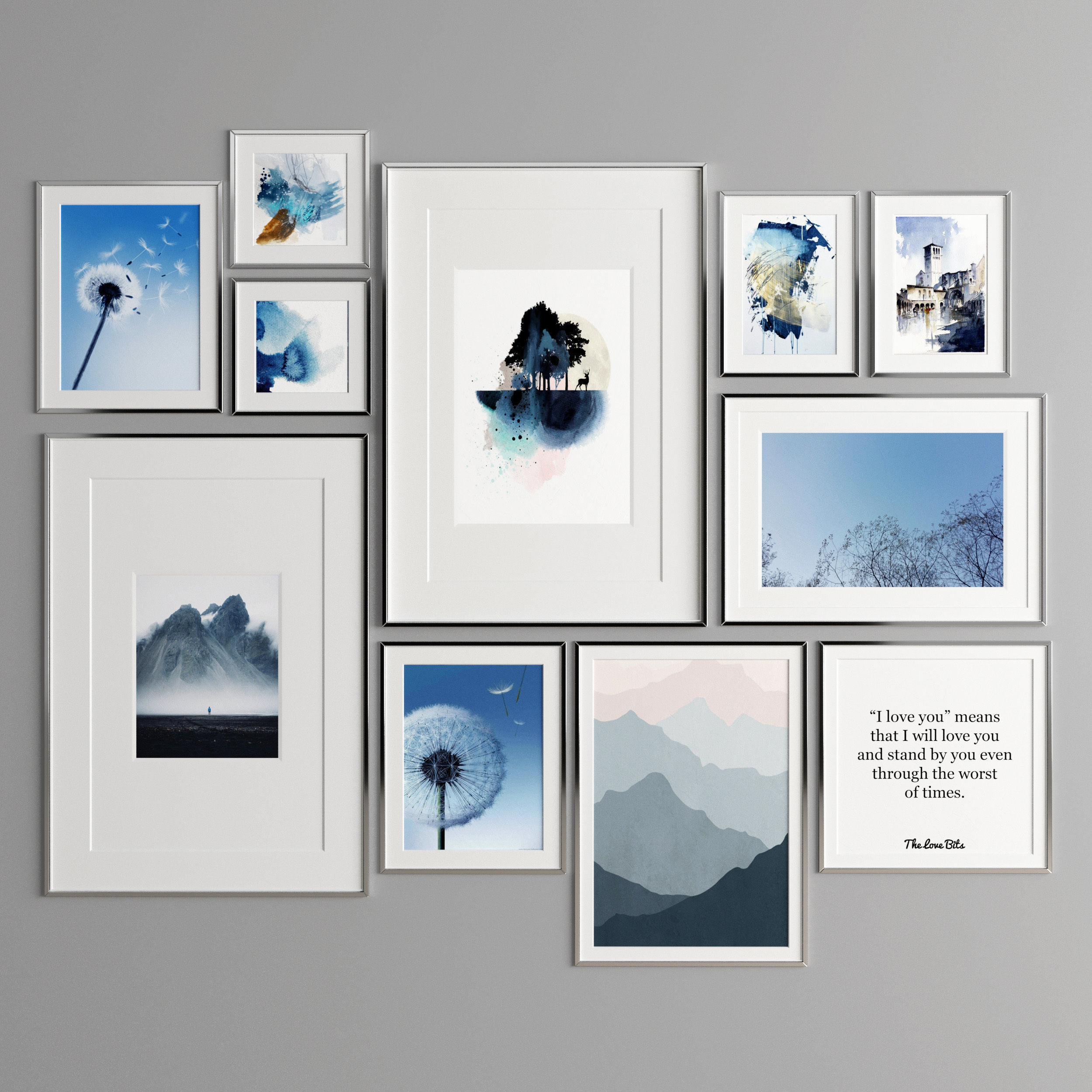 Art Frame 333 Low-poly 3D model_2