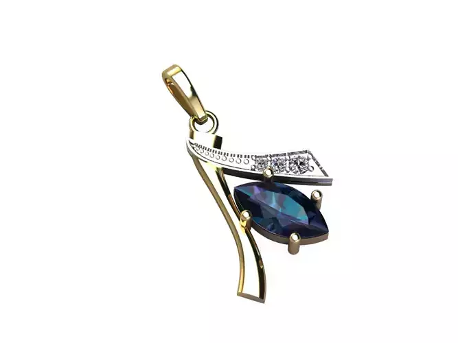 Pendant with diamonds und2260