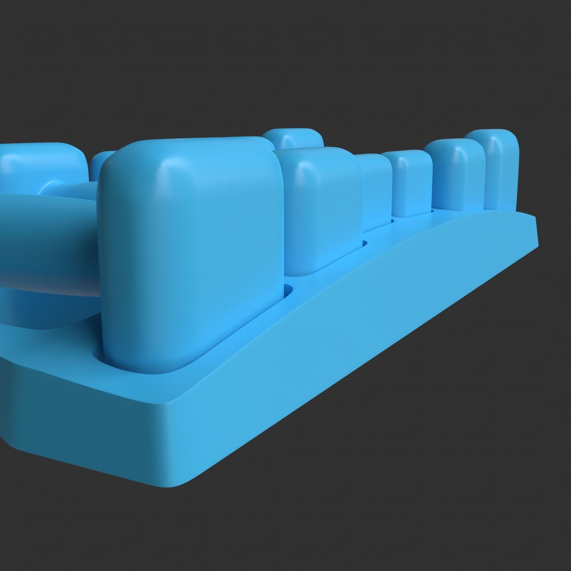 Gym Dumbbell Set 003 3D model_18