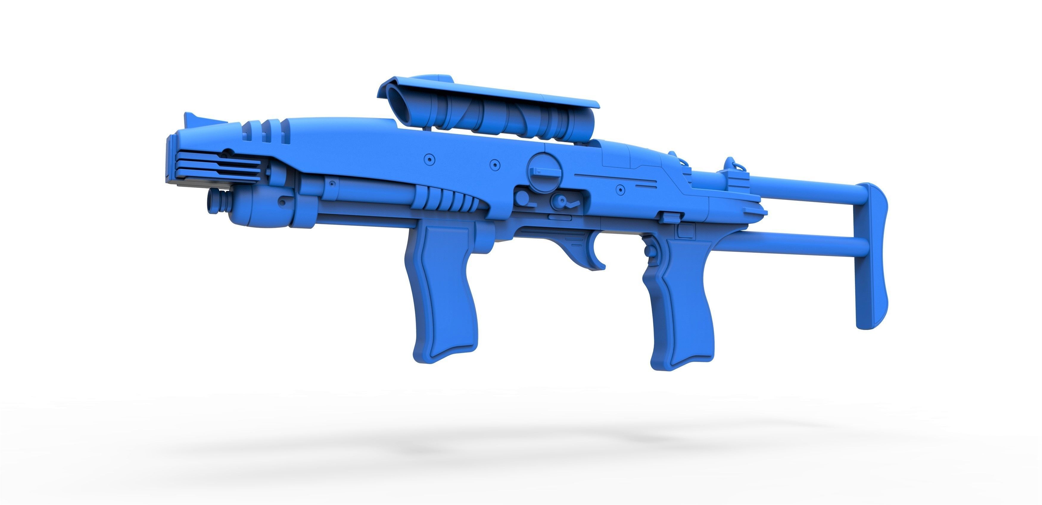 Hero MACO Particle Rifle from Star Trek Enterprise 3D model_23
