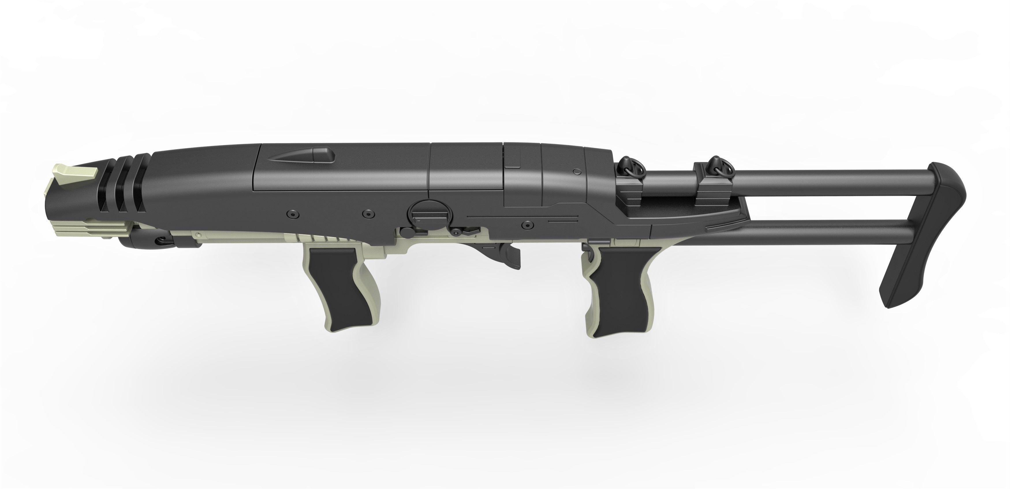 Hero MACO Particle Rifle from Star Trek Enterprise 3D model_19