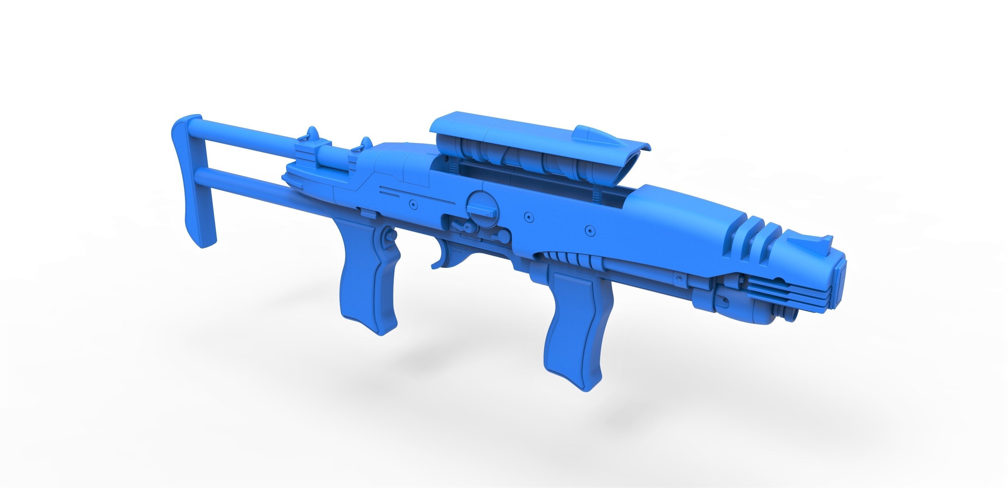 Hero MACO Particle Rifle from Star Trek Enterprise 3D model_35