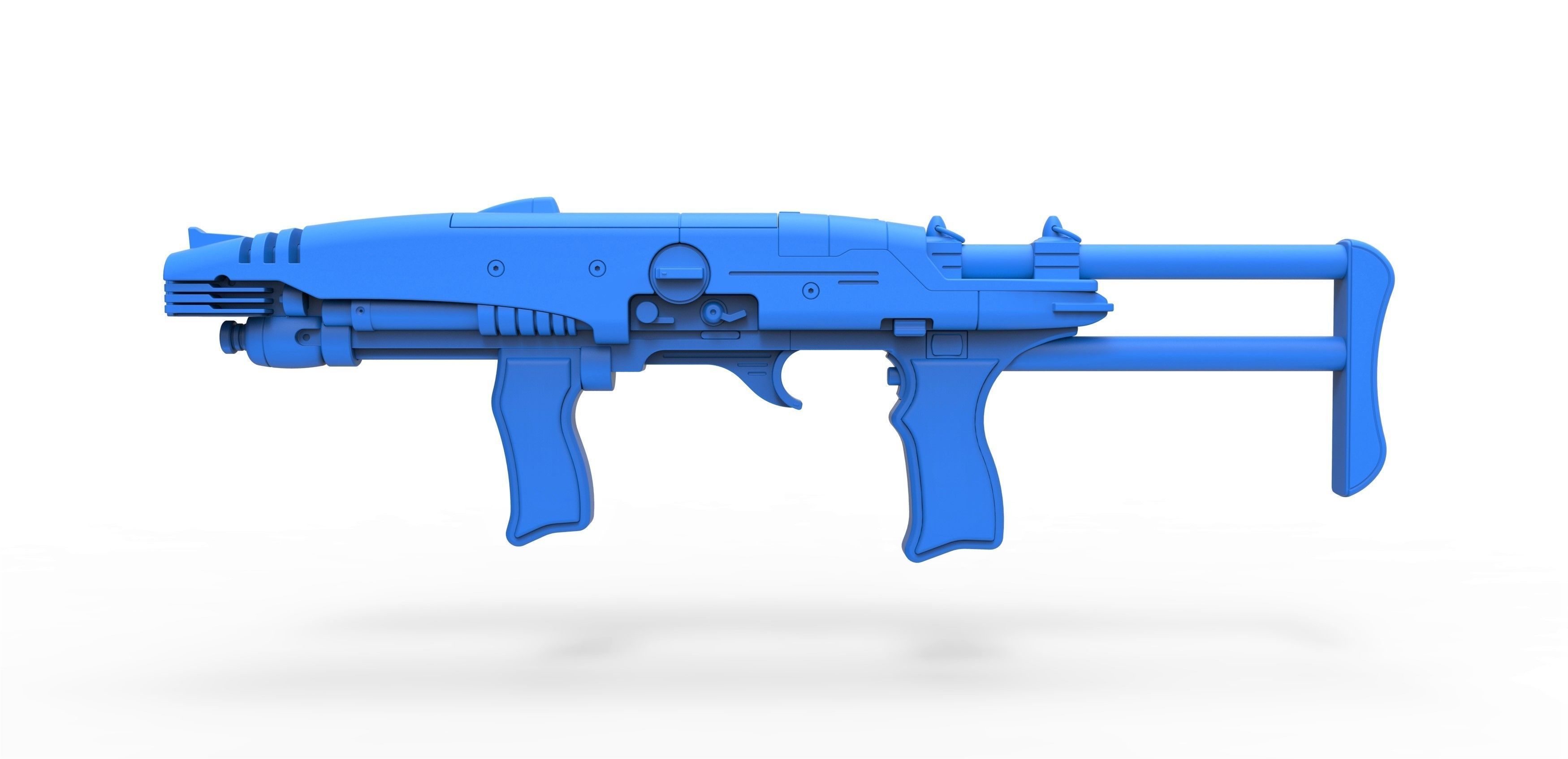 Hero MACO Particle Rifle from Star Trek Enterprise 3D model_38
