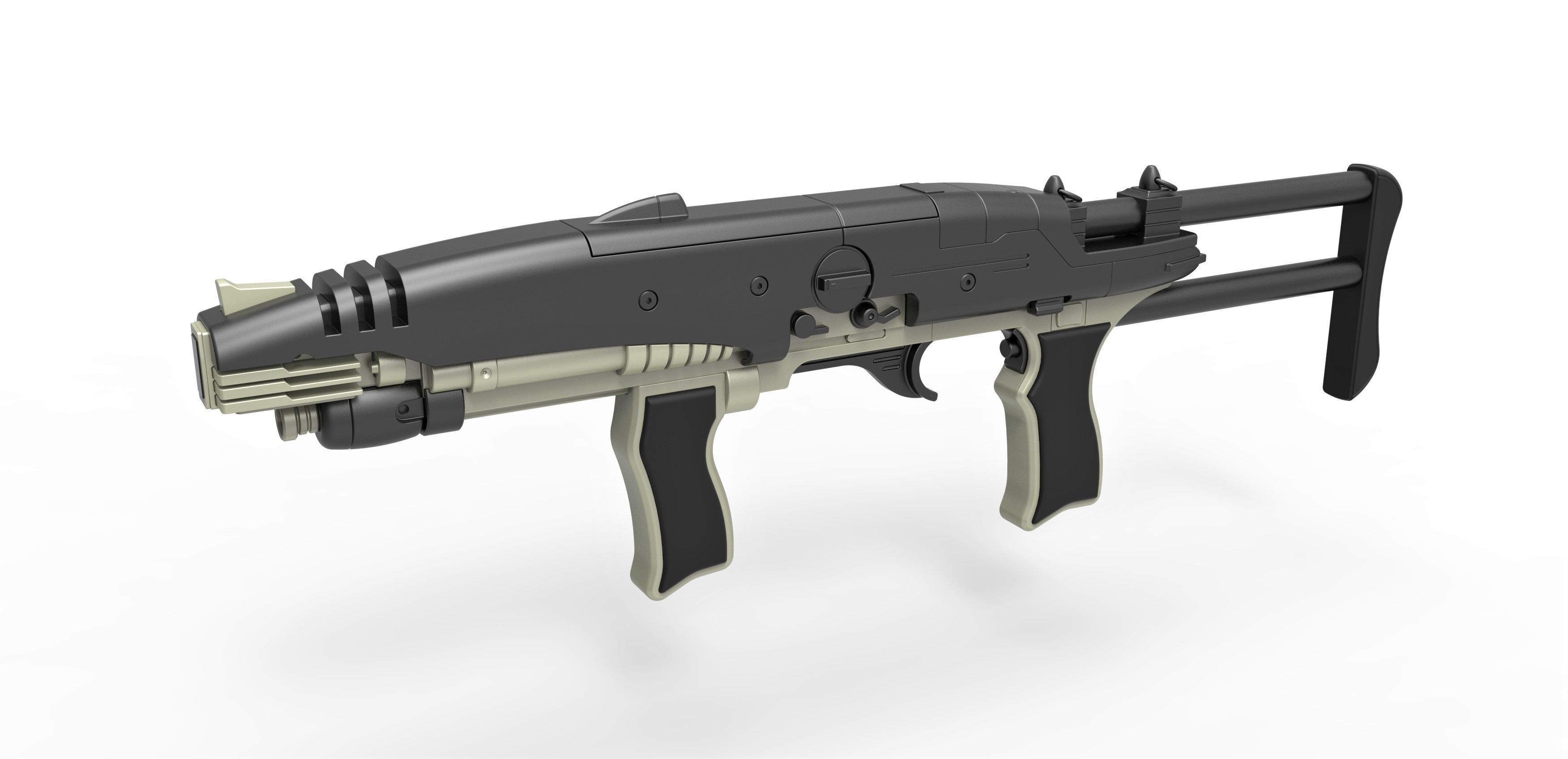 Hero MACO Particle Rifle from Star Trek Enterprise 3D model_15