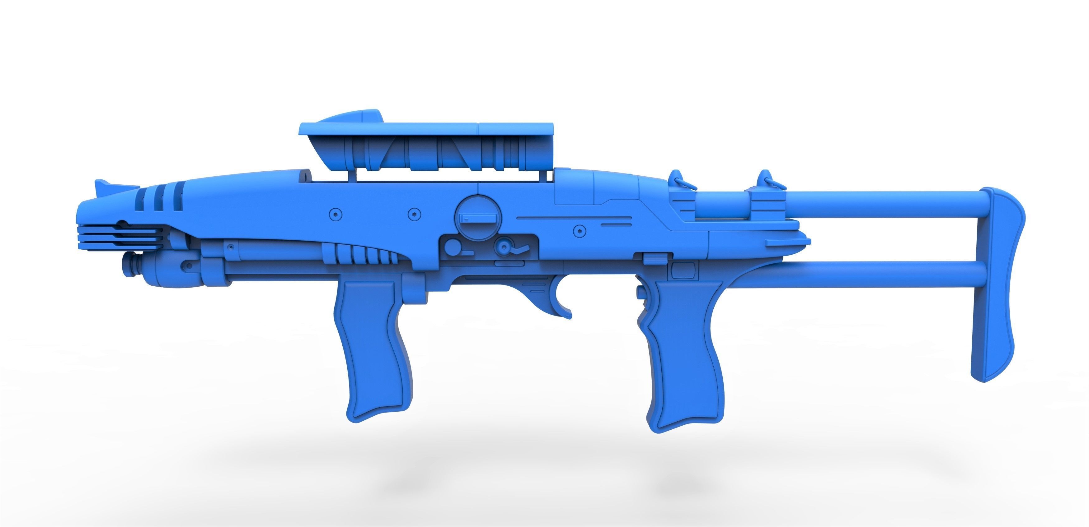 Hero MACO Particle Rifle from Star Trek Enterprise 3D model_27