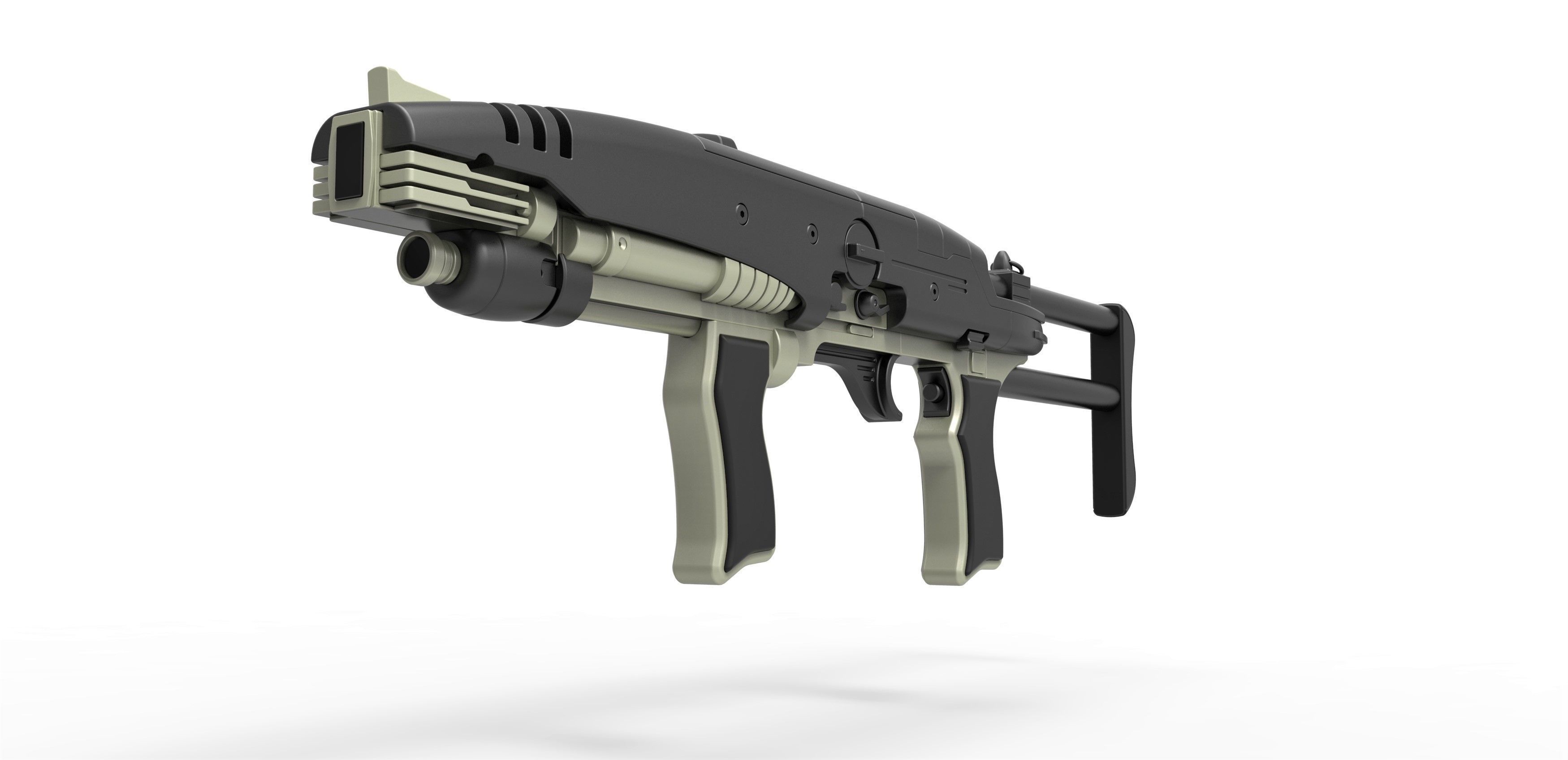 Hero MACO Particle Rifle from Star Trek Enterprise 3D model_17