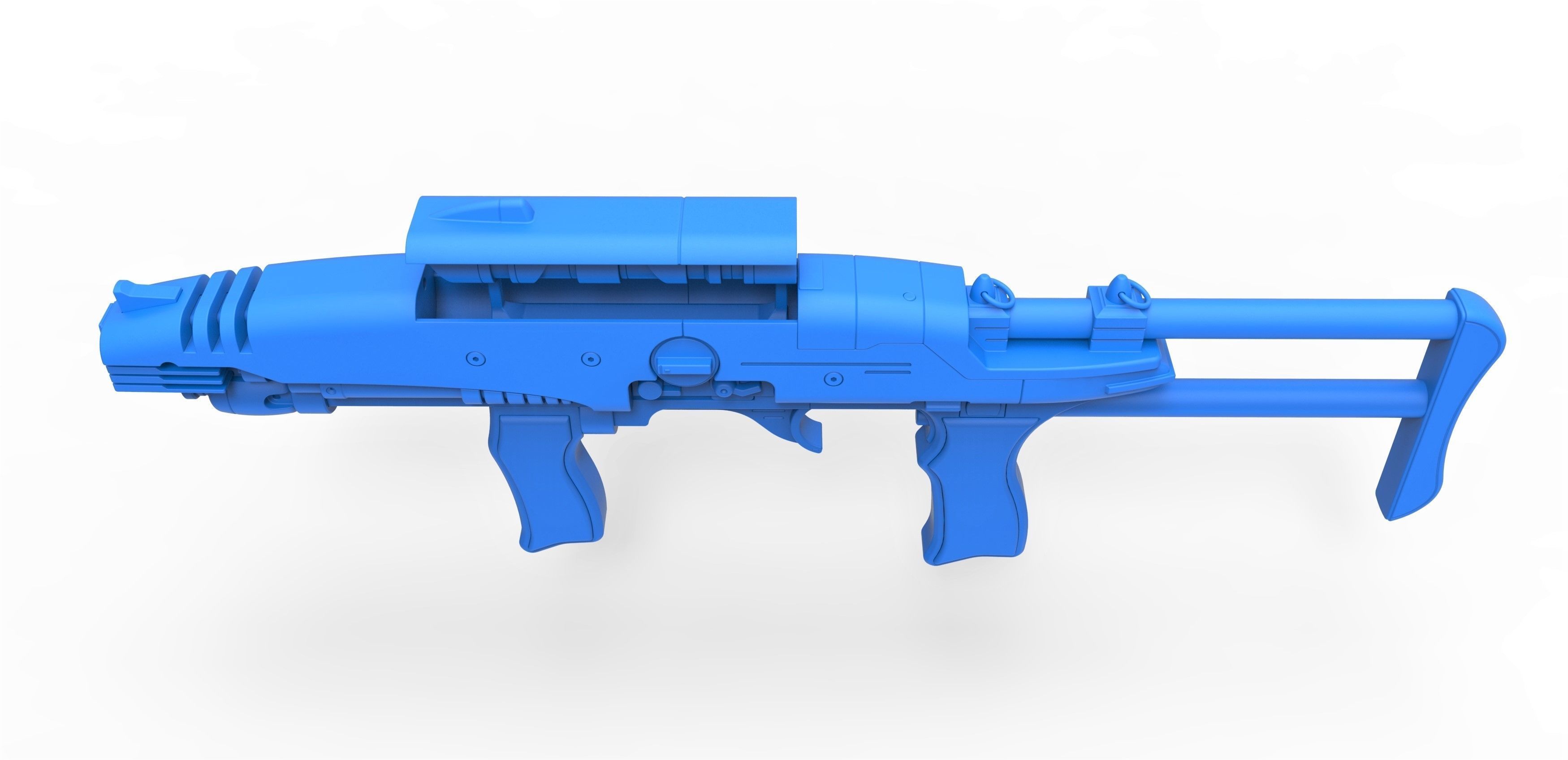 Hero MACO Particle Rifle from Star Trek Enterprise 3D model_28