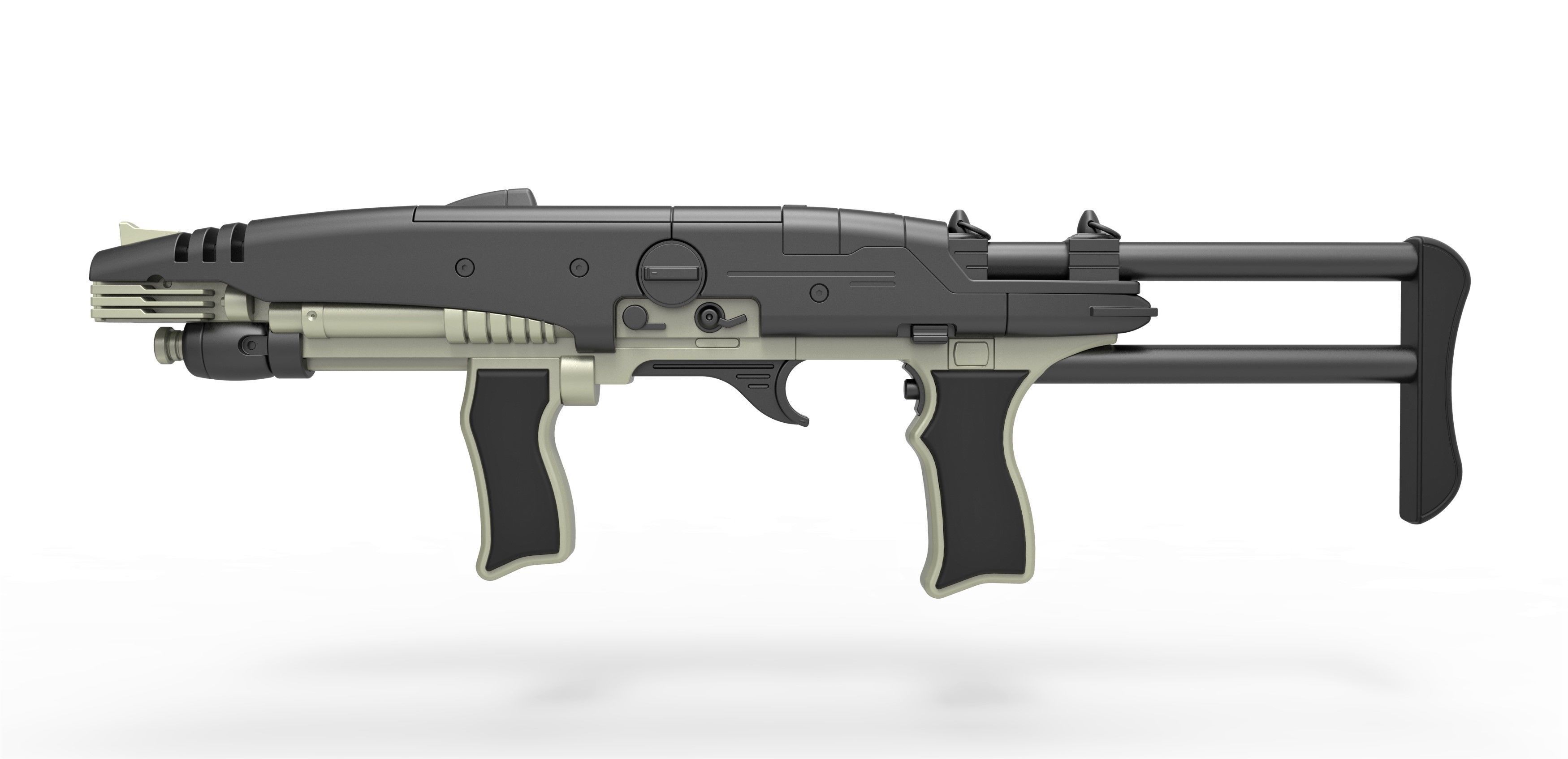 Hero MACO Particle Rifle from Star Trek Enterprise 3D model_18