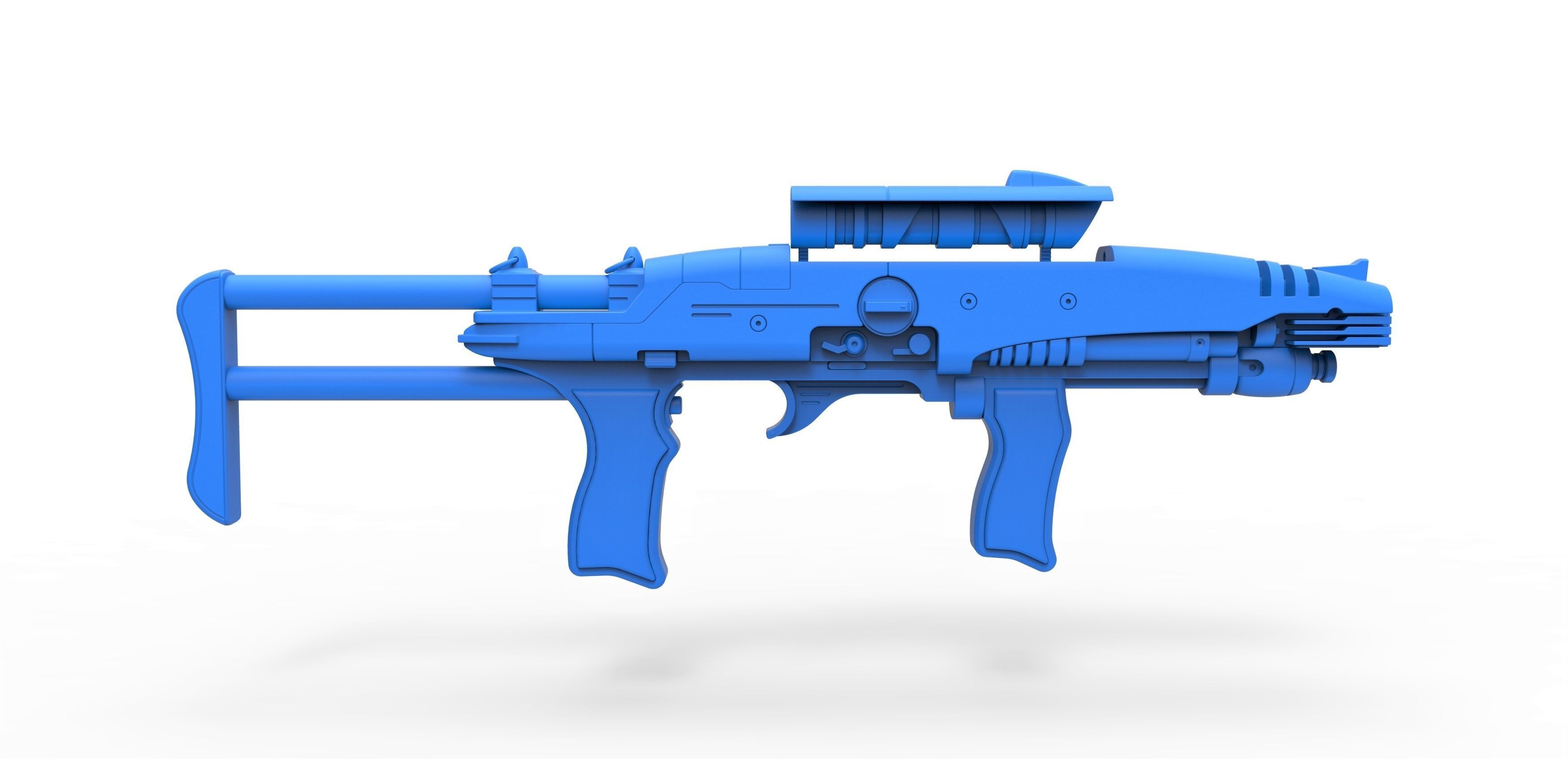 Hero MACO Particle Rifle from Star Trek Enterprise 3D model_34