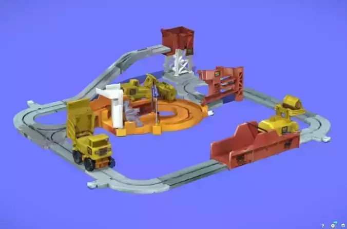 80s MAXI-CARGO TOY - 3D SCAN