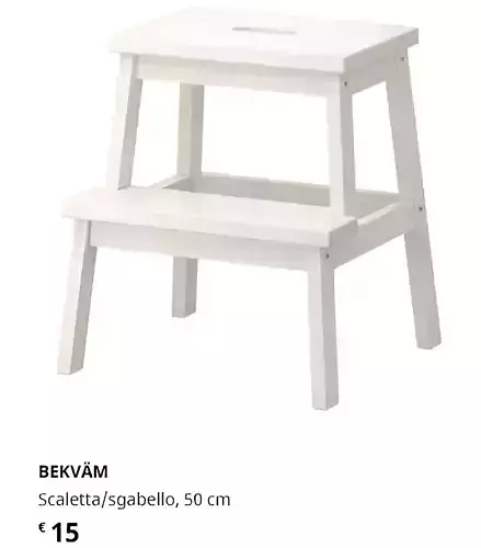 BEKVAM - IKEA ladder Low-poly 3D model
