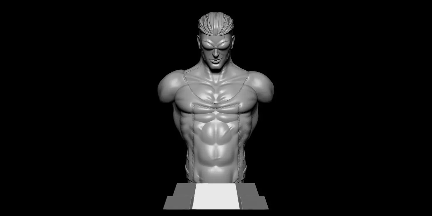 Fanart INVINCIBLE - Bust 3D print model_0
