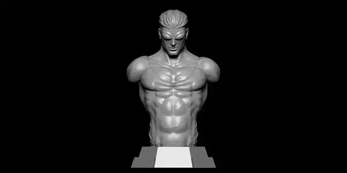 Fanart INVINCIBLE - Bust 3D print model