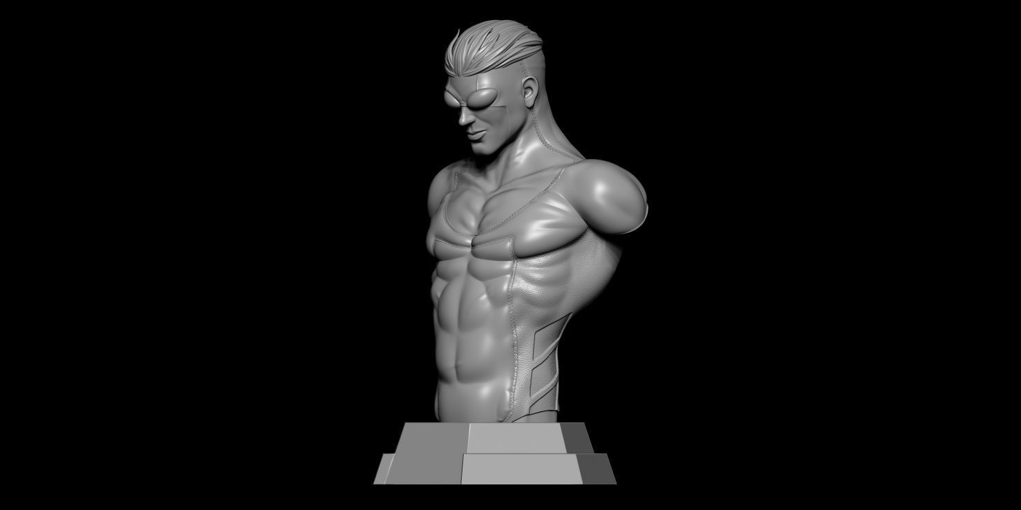 Fanart INVINCIBLE - Bust 3D print model_1