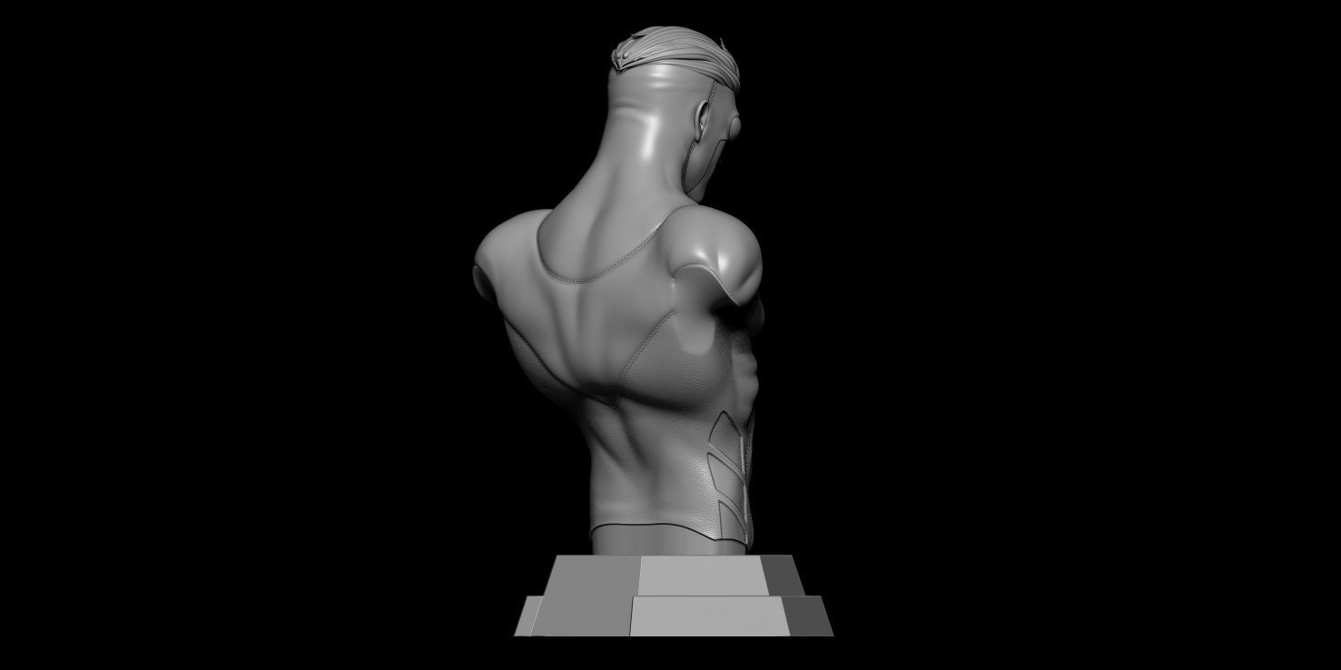 Fanart INVINCIBLE - Bust 3D print model_2