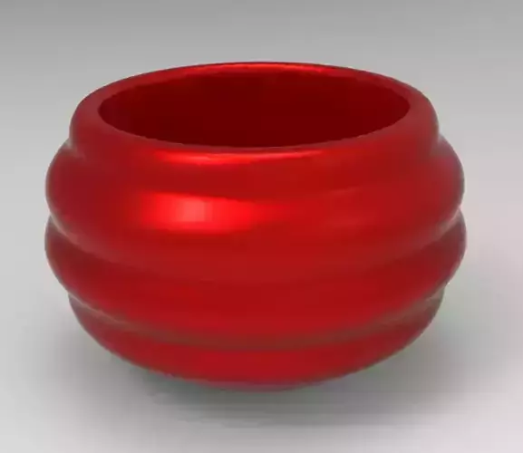 Cute Barrel Geometric Succulent 3D Printing Planter  3D print model