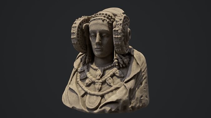 Dama de Elche Free 3D print model