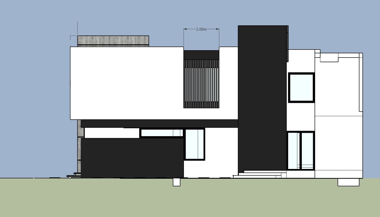 modern house 3D model_1