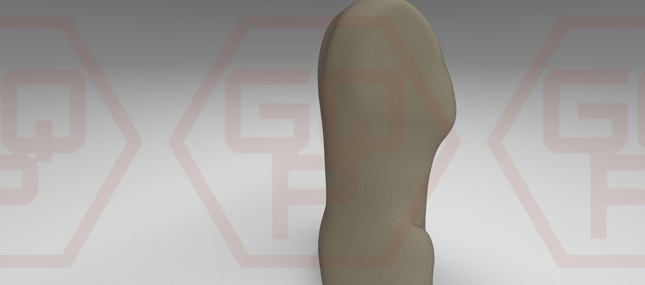 Orthopedic Cast Corset Brace Cheneau Scoliosis cnc 3D model_3