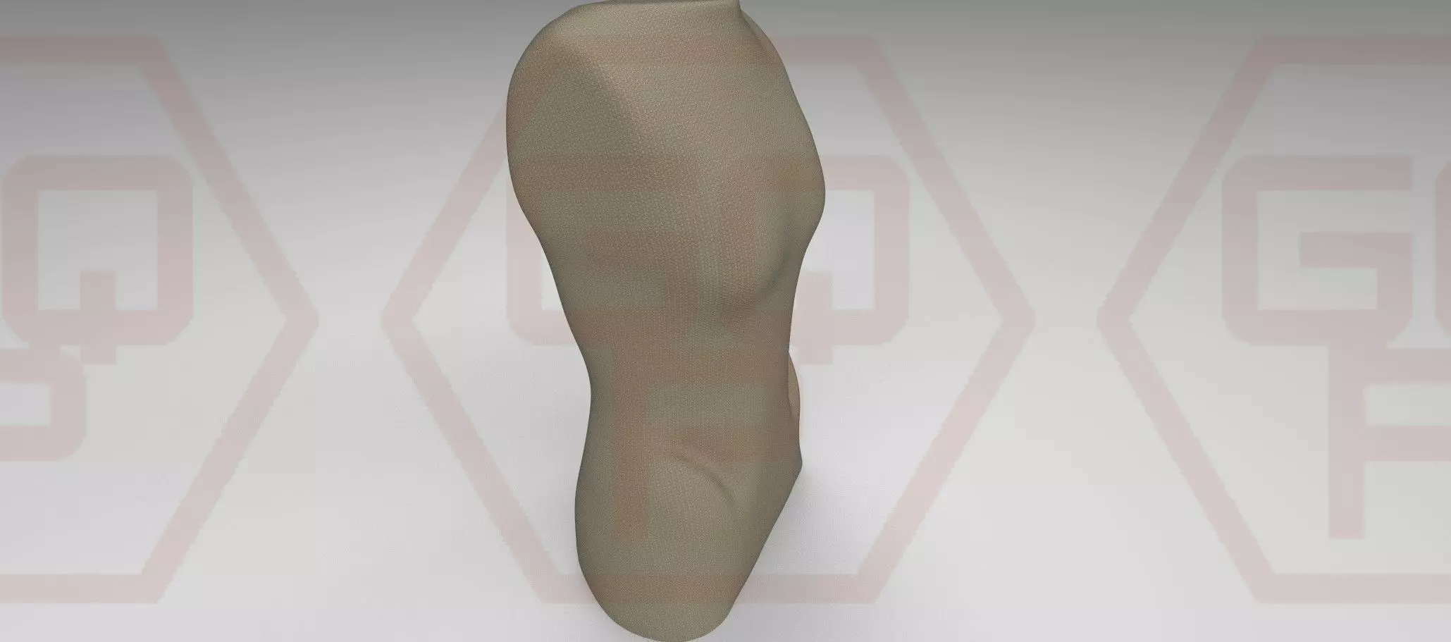 Orthopedic Cast Corset Brace Cheneau Scoliosis cnc 3D model_0