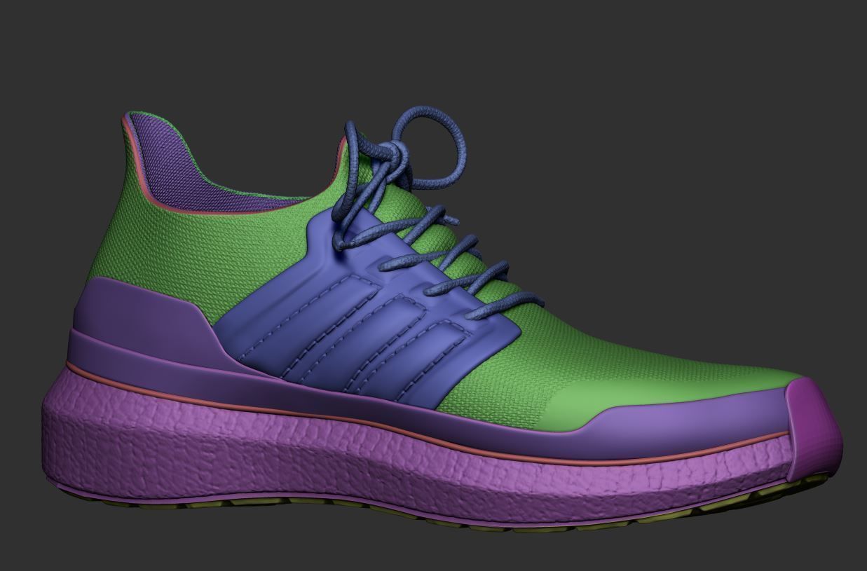 Shoes UltraBoost Adidas 3D print model_3