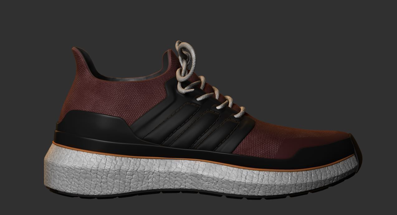 Shoes UltraBoost Adidas 3D print model_1