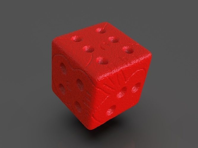 Oogie Boogie Skull Dice Free 3D print model