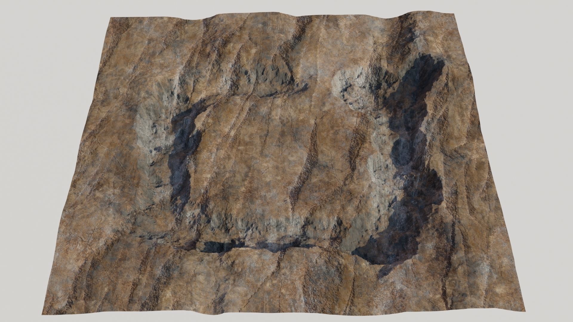 Landscape 3D model 2 lod 3D model_12